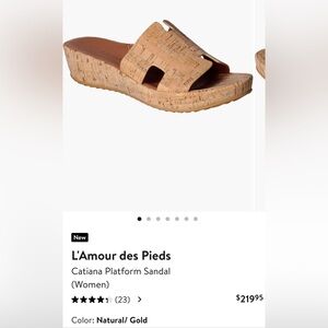 L’Amour des Pieds Catina Platform Sandal